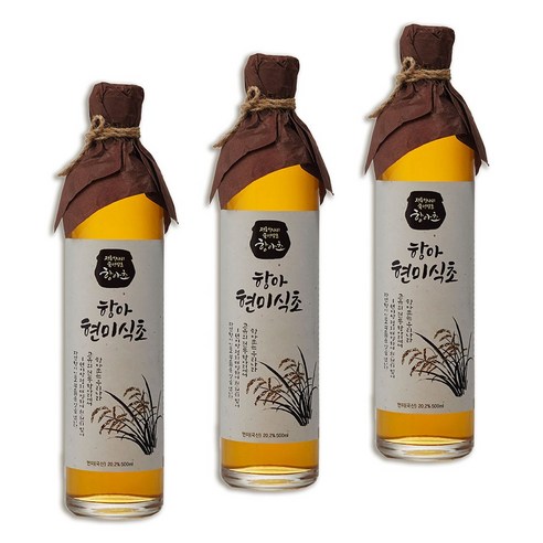 GOOD-S 항아리 숙성 천연 발효 현미 식초 1500ml, 항아초 100% 현미식초, 항아초 100% 현미식초