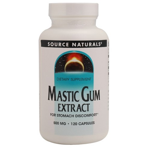 소스내츄럴스 매스틱 검 추출물 500mg 캡슐, 120개입, 1개, 120개