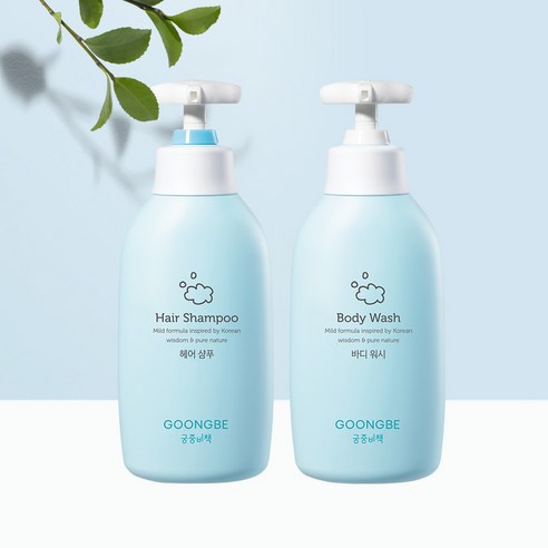 궁중비책 헤어 샴푸와 바디 워시 세트 350ml 궁중비책샴푸 궁중비책 헤어 샴푸와 바디 워시 세트 350ml 궁중비책샴푸