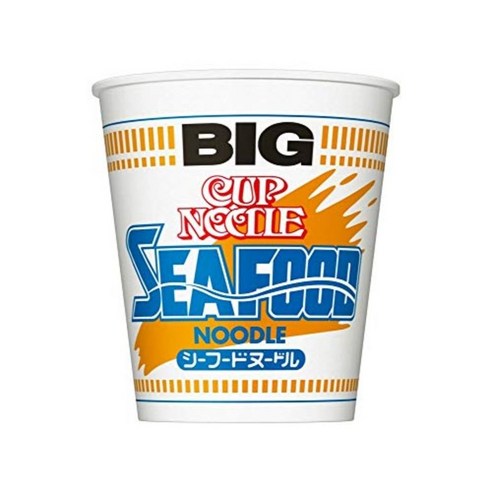 NISSIN 닛신 컵누들 컵라면 BIG 해물맛 104g x 12개입, 12개