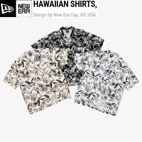 [엔터식스]뉴에라 [하와이안 셔츠] 하와이안 반팔 셔츠 모음14179191 14179192 14179193