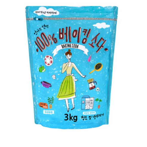 엄마의선택 베이킹소다, 3kg, 1개