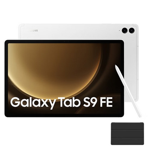 삼성전자 갤럭시 탭 S9 FE 10.9형 8GB + 케이스, Wi-Fi, 실버, 256GB