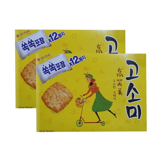 오리온 고소미 216g x 2, 2개