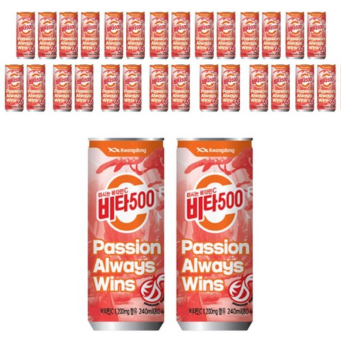 제트스카이 광동제약 비타500, 240ml, 60개