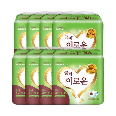 금비 성인용기저귀 남녀공용 프리미엄 와이드매직 대형, 10개입, 8개 금비라운드형 13 금비 이로운 속기저귀 라운드형(30매x8팩), 8개, 30매입