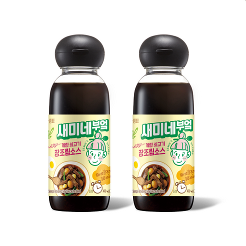 나도했다! 샘표 새미네부엌 계란 쇠고기 장조림소스 300ML 2개