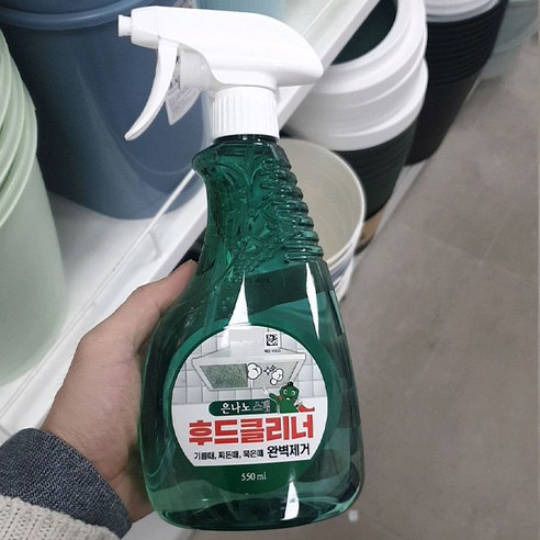 은나노스템 렌지후드 클리너550ml, 단품