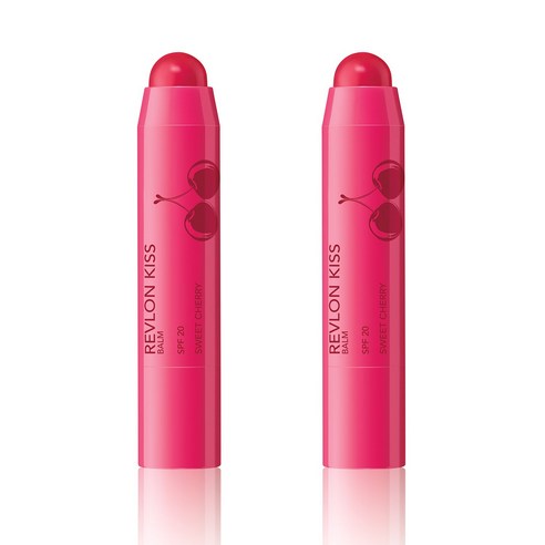 레브론 키스 밤 2.6g, 030 Sweet Cherry, 2개