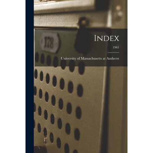 (영문도서) Index; 1961 Paperback, Legare Street Press, English, 9781014717252