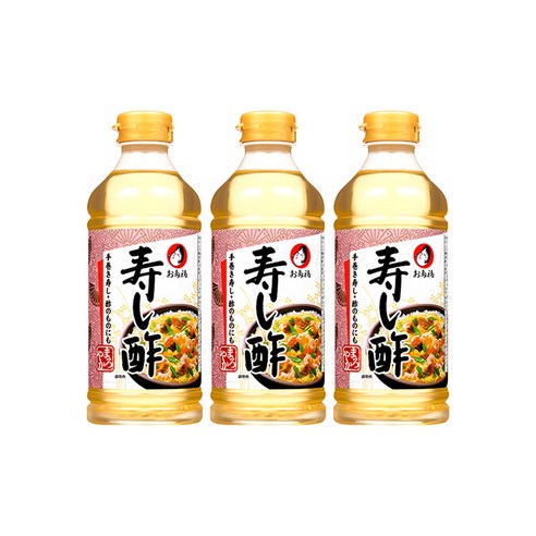 오타후쿠 스시스 초밥용 식초, 500ml, 3개