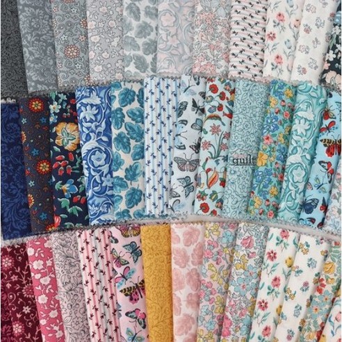 코지퀼트 영국 리버티 패브릭 원단 세트 소개 리버티원단