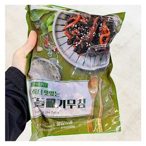 반찬단지 고들빼기무침 1kg x 1개, 종이박스포장