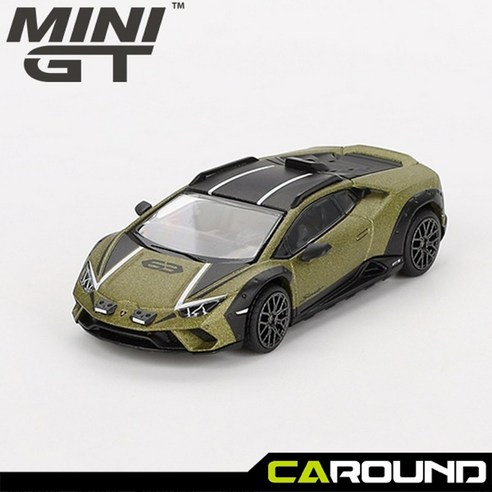 미니지티(779) 1:64 람보르기니 우라칸 스테라토 - Verde Gea Matt, 1개