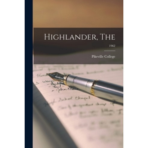 (영문도서) Highlander The; 1962 Paperback, Hassell Street Press, English ...