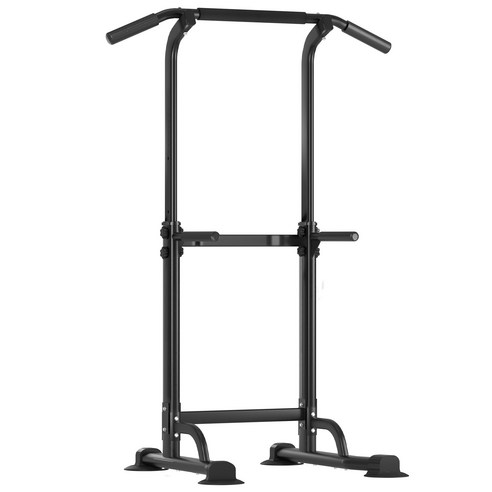 Need 가정용 철봉 치닝디핑 홈트레이닝 운동기구, black