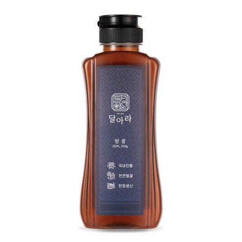   달아라 자연산 밤꿀, 500g, 1개