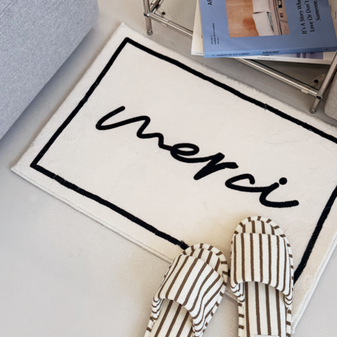 메르시 논슬립 포인트 러그 – 집들이 선물에 적합한 러그 매트 북유럽러그