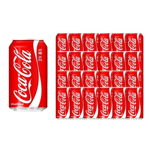 짜릿함으로 일상을 깨우는 마법, 코카콜라 355ml (24캔) 완벽 분석 코카콜라355