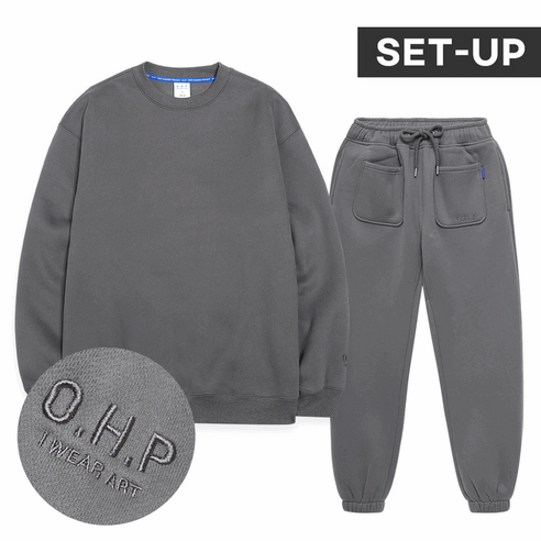 [인기ㅣ강추] 따뜻하고 세련된 겨울을 위한 필수품: 남녀공용 츄리닝 세트 [최신ㅣ추천상품 입니다]