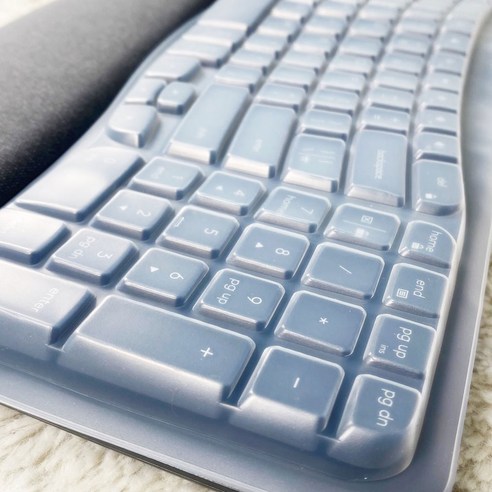 로지텍 WAVE KEYS 웨이브키 키스킨 - 타이핑의 편의성과 보호기능을 갖춘 실리콘 키보드덮개