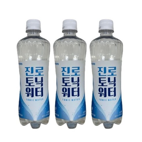 하이트진로 토닉워터, 600ml, 3개