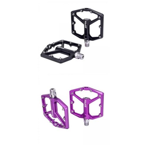 2x MTB 자전거 페달 9/16 경량 밀봉 베어링 플랫 페달, {"사이즈":"141.4x99.5x13.8mm"}, {"수건소재":"알루미늄 합금"}, 설명된 대로 + 설명된 대로