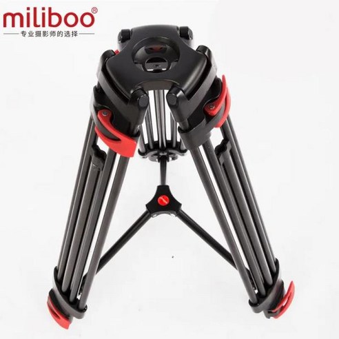 Miliboo MTT602A 캠코더/DSLR 스탠드 비디오 삼각대 용 전문 알루미늄 유체 헤드 카메라 76 