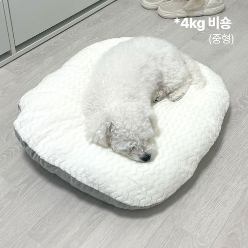 부드러움, 스타일, 편안함, 청소 용이성을 갖춘 와우독 강아지 극세사 커버분리 방석