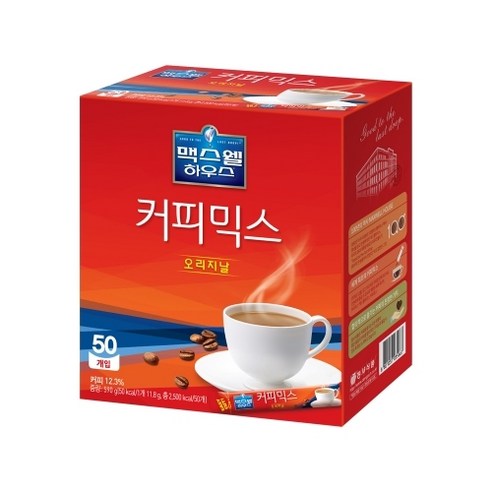 맥스웰하우스 오리지날 커피믹스50T, 11.8g, 50개입, 1개