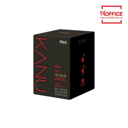 카누 미니 다크 로스트 아메리카노 30T, 0.9g, 30개입, 2개