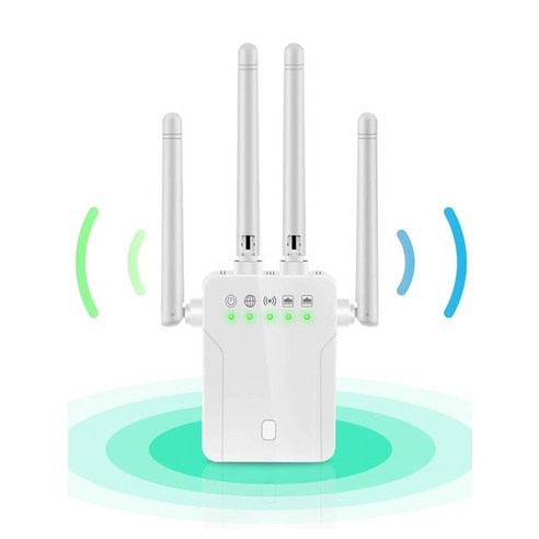 5GHz 무선 와이파이 리피터 부스터 1200Mbps 앰프 802.11AC 장거리 확장기 액세스 포인트, [01] EU plug, [01] WHITE, 1.EU plug - WHITE