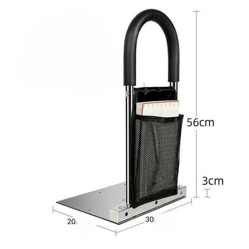 침대 사이드 가드 낙상방지 안전 난간 노인 안전바 칸막이, 설치용 보관용 가방이 있는 일반 모델