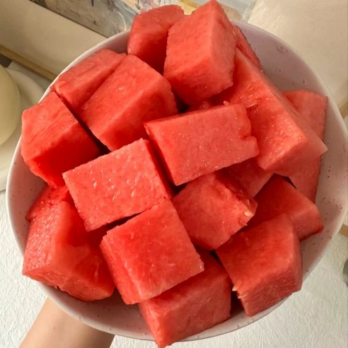 탐나유 가정용 꿀수박 수박, 1개, 5-6kg 내외