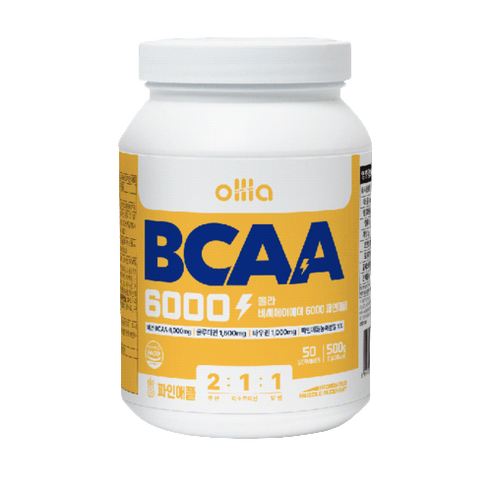 올라 BCAA 6000 [파인애플 Upgrade] 500g, 1개