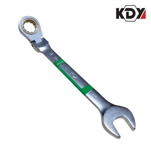 케이디와이 플렉시블 기어 렌치 17mm KRG-17F, 1개