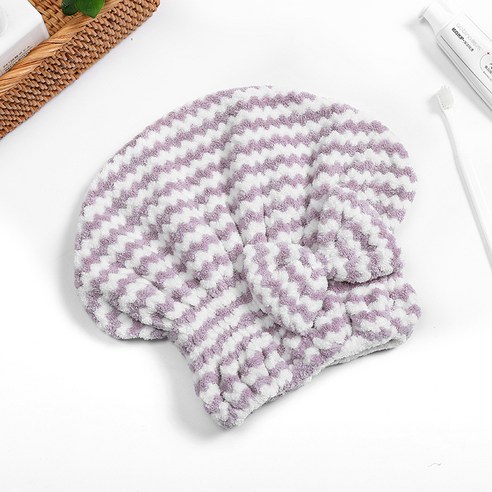 나비 매듭 양이온 인쇄 건조 캡 극세사 빨리 드라이 고급형, 25*21CM 양이온 2.5 매듭 모자, 시금치
