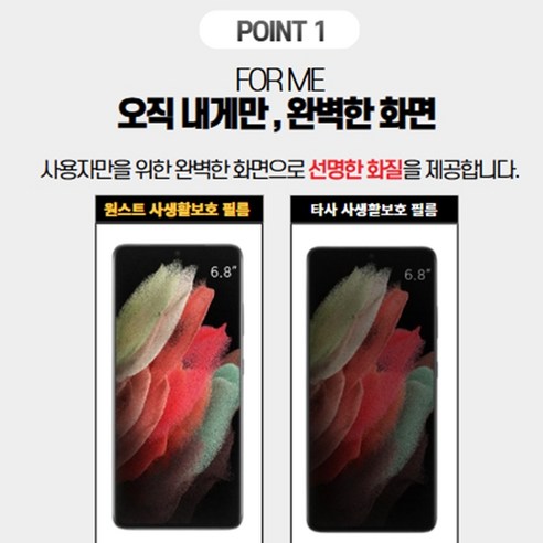 사생활 보호와 스크레치 방지를 위한 완벽한 솔루션