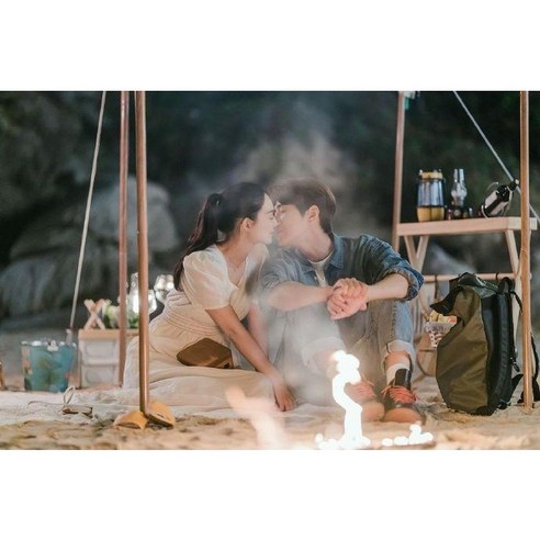 김선호 신민아 식혜커플 갯마을 차차차 굿즈 드라마 포스터 게이밍 장패드 800*300*3mm 10종, 색상5
