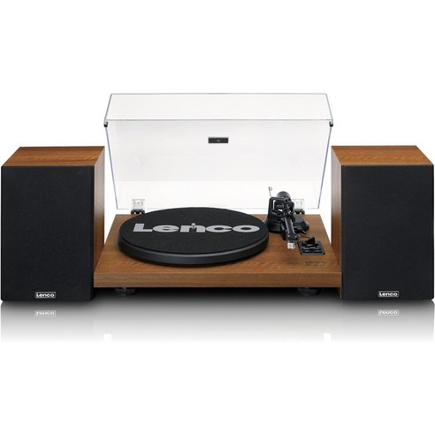 Lenco LS-480 Hi-Fi 턴테이블 Bluetooth 외부 스피커 포함 프리앰프