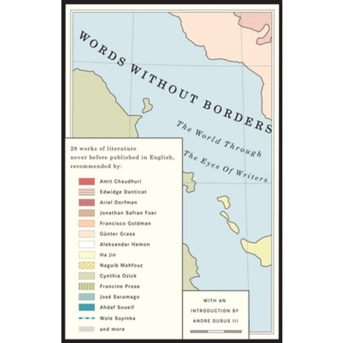 (영문도서) Words Without Borders: The World Through the Eyes of Writers: An Anthology Paperback, Anchor Books, English, 9781400079759