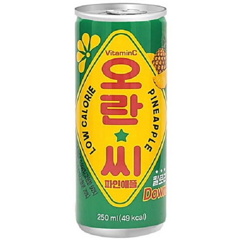 오란씨 파인애플, 250ml, 30개