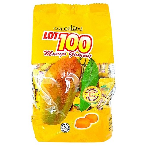 코코아랜드 LOT100 망고젤리 맛있는 과일의 즐거움을 만끽하세요!