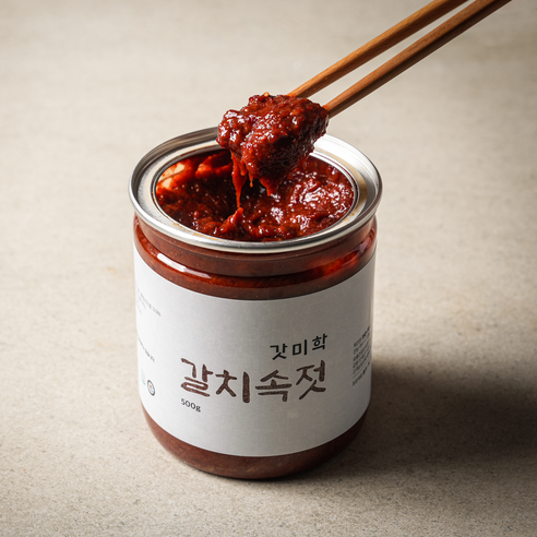 전통과 맛의 만남, 갓미학 전라도 여수 저염 갈치속젓