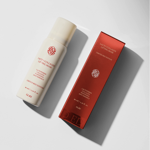 지친 피부에 활력을 되찾아주는 마법, 지엘리 락토 콜라겐 40 마스크