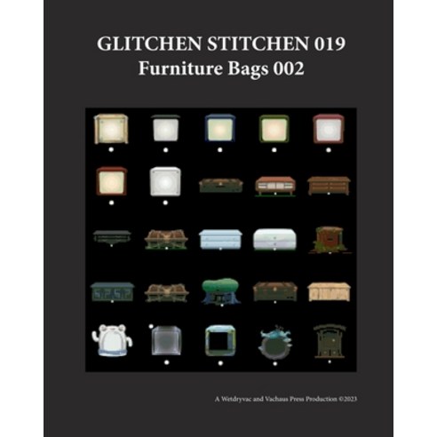 (영문도서) Glitchen Stitchen 019 Furniture Bags 002 Paperback, Blurb, English, 9798211622111