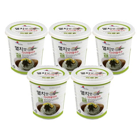 바다가득히 해조국수 면속에 해조류를 담은 멸치맛 다시마 쌀국수 82g