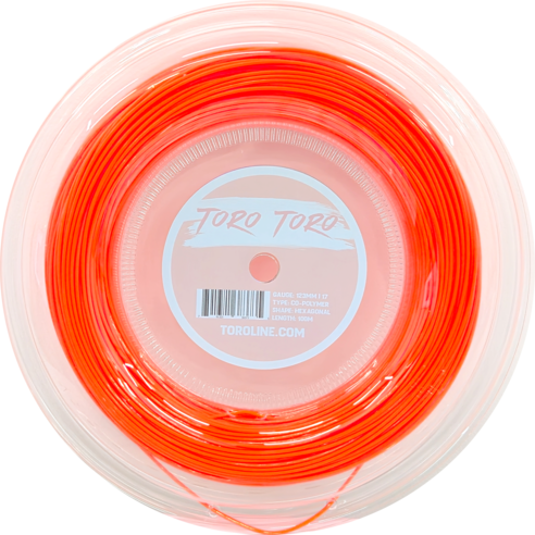 테니스 엘보 걱정 없이 스핀과 컨트롤을 UP! 토로라인 12M 테니스 스트링