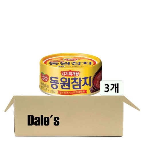 데일즈기획 동원 김치찌개용 참치, 200g, 3개