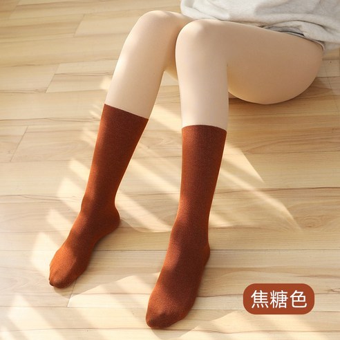 겨울 캐시미어 두꺼운 가짜 허벅지 팬티 스타킹